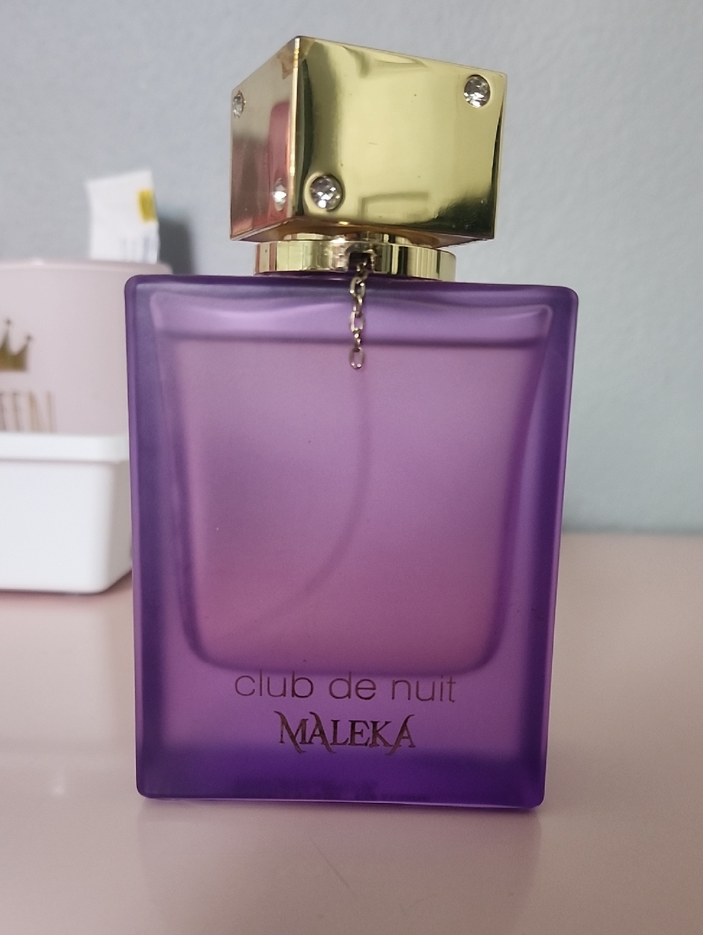 Maleka Club de Nuit Purple Glass